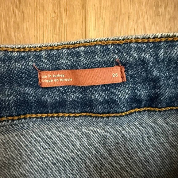 Pilcro Anthropologie The Carpenter Wide Leg Jeans Size 26 - Picture 2 of 7